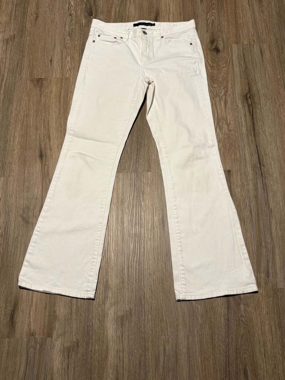Calvin Klein Jeans Flare Women’s Pants Size 29/8 White Denim